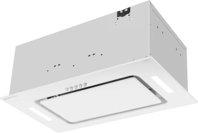 Встраиваемая вытяжка MEFERI Ultra INBOX52WH Glass, управление кнопочное, белый [inbox52wh glass ultra]
