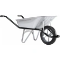 Одноколесная тачка Haemmerlin cargo excellium 100 л mg p (4051) оцинкованный кузов, монолитное колесо-втулка 301313210