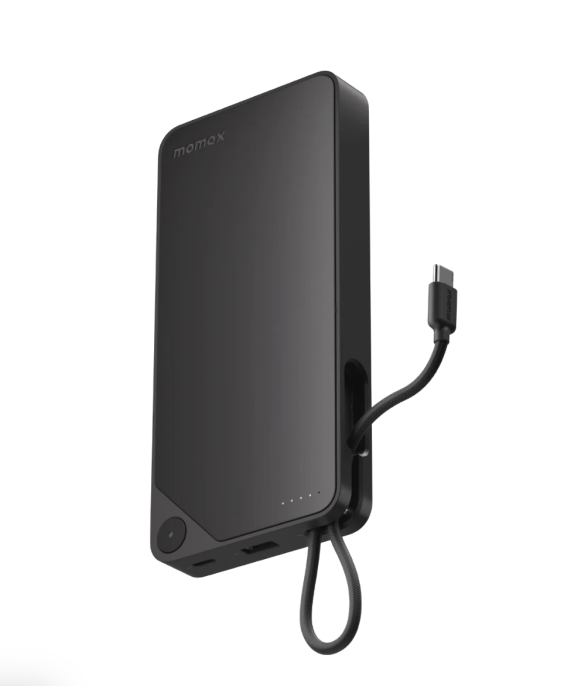 Внешний аккумулятор Momax IP153 1-Power X 20000mAh Черный IP153D 30 Вт PD и быстрая зарядка Qualcomm Quick Charge 3.0, возможность зарядки до 3 устройств одновременно, 1 порт USB-C и 1 порт USB-A, многоканальный выход: 5В-3А, материал: пластик, алюмини