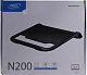 Охладитель Deepcool DP-N11N-N200 NoteBook Cooler N200 (19.8дБ 1000об/мин USB питание)