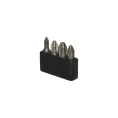 Набор бит крестовых PH и PZ, 4 шт, 1/4" 10106004PZ AIST 00-00025982