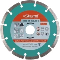 Диск алмазный сегментный по кирпичу 150х22.2/20 мм Sturm 9020-04-150x22-C