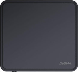 Неттоп Digma Mini Office, Intel Celeron N4020, DDR4 4ГБ, 128ГБ SSD , Intel UHD Graphics 600, CR, Windows 11 Pro, черный [dpcn-4bxw01]