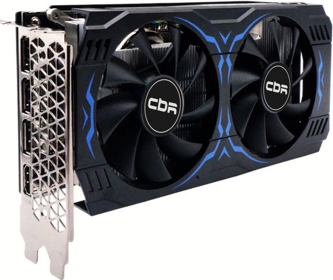 Видеокарта CBR GeForce RTX 3050 8GB GDDR6 VGA-STX3050-8G-RTL-4VO