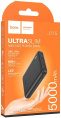 Мобильный аккумулятор Hoco J115 5000mAh 18.5W 2A 2xUSB-A черный 28547231