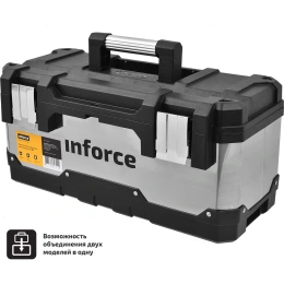 Металлопластиковый ящик для инструментов 20" Inforce 06-20-08