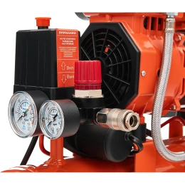 Безмасляный малошумный компрессор (9 л; 8 бар; 195 л/мин) Gigant GSWK-9/1400