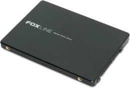 Накопитель SSD Foxline X5ST, 240GB, 2.5" 7mm, SATA3, 3D TLC, R/W 500/450MB/s, IOPs 60 000/70 000, TBW 300, DWPD 1 2 года (FL24025PCSM259X5ST)