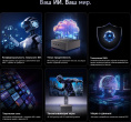 ПК Мини Chuwi AuBox Ryzen AI 9 365 2 32Gb SSD1Tb Radeon 880M Windows 11 Pro 2x2.5GbitEth WiFi BT 120W серебристый/черный (17131075)