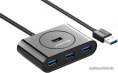 Хаб UGREEN CR113 20291 USB 3.0 Hub. Длина 1 м. Цвет: черный (20291_)