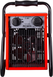 Электрическая тепловая пушка Ресанта ТЭП-2000,  2кВт, красный [67/1/1]