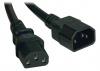 Шнур питания ITK PC-C13C14-2M C13-С14 проводник.:3x1.5мм2 2м 230В 10А упак.:1шт черный