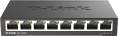 Коммутатор D-Link DGS-1008D/R1A (L2) 8x1Гбит/с неуправляемый