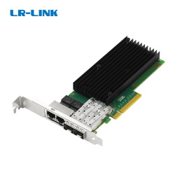 Сетевая карта PCIe x8 10G 4-port SFP+ & Copper Hybrid Ethernet Network Adapter Intel X710 LRES4005TF-2S2T