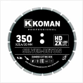 Диск алмазный KOMAN бетон, 350мм, 14" 350-0114