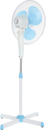 Вентилятор напольный Scarlett SC-SF111B29,  белый и голубой