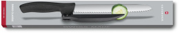 Нож кухонный Victorinox Swissclassic DUX-MESSER, 210мм, стальной, черный [6.8663.21]