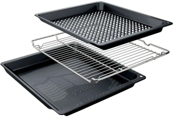 Духовой шкаф Электрический Bosch Serie 6 HBG536EB4 черный