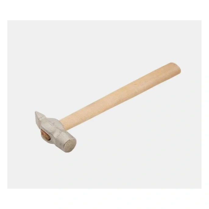 Слесарный молоток Без бренда 400 г,круглый боек,деревянная ручка 10239