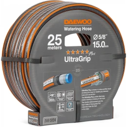 Шланг DAEWOO UltraGrip Plus, 5/8", 15 мм, 25 м DWH 5124