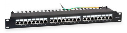 Патч-панель WRline WR-PL-24-C5E-SH-D 19" 1U 24xRJ45 кат.5E FTP