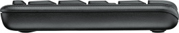 Комплект клавиатура+мышь Logitech MK220, USB, беспроводной, с гравировкой, черный [920-003161]