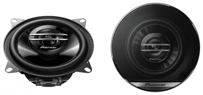 Колонки автомобильные Pioneer TS-G1020F,  10 см (4 дюйм.),  комплект 2 шт.