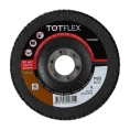 Круг лепестковый торцевой STANDARD 2 (125x22.2 мм; Р80) TOTFLEX 4631148128149