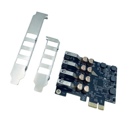 Карта расширения QSAN HCQ32FS3-40, FC 32Гб x 4 порта SFP +, с GBIC x 2