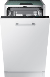Встраиваемая посудомоечная машина Samsung DW50R4070BB/WT, узкая, ширина 45см, полновстраиваемая, загрузка 10 комплектов