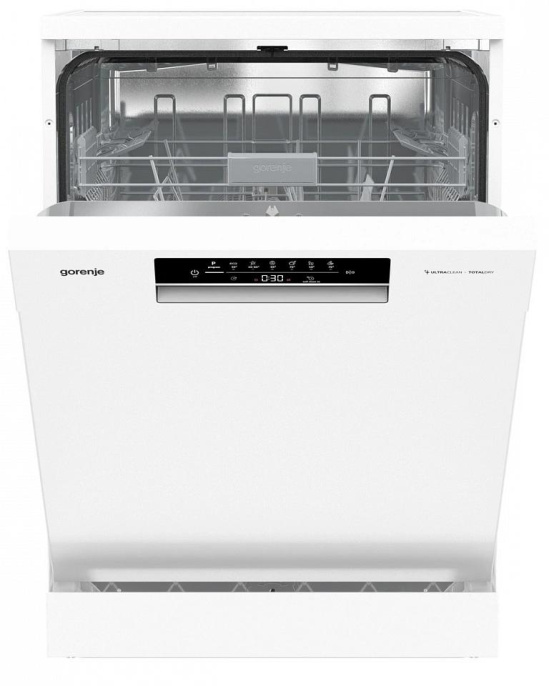 Посудомоечная машина Gorenje GS642C90W 2 корзины , полноразмерная, напольная, 59.9см, загрузка 14 комплектов, белая