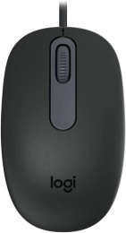 Мышь Logitech M86 черный оптическая 8000dpi USB для ноутбука 2but 910-007661