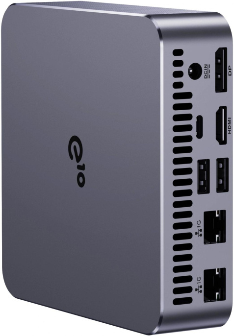 Неттоп Acer Gadget E10 ERBox AMD Ryzen 7 8745HS,  DDR5 16ГБ, 512ГБ SSD, AMD Radeon 780M,  Windows 11 Pro,  черный [1747236]