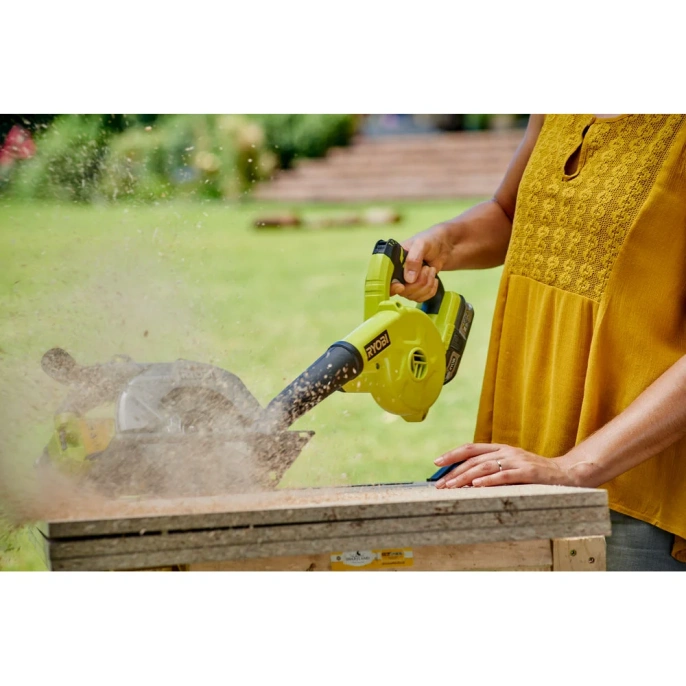 Воздуходувка аккумуляторная RYOBI ONE+ R18TB-0  без аккумулятора в комплекте 5133002915