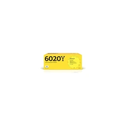 Тонер-картридж T2 (106R02762/6020/6022/6025/6027) для Xerox Phaser 6020, 6022, WorkCentre 6025, 6027 (1000 стр.) желтый, с чипом TC-X6020Y