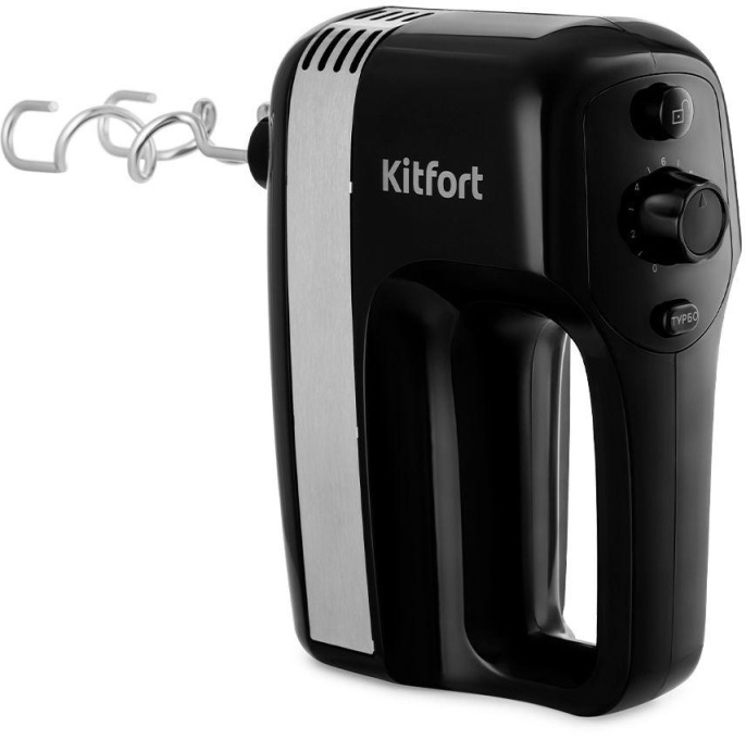 Миксер ручной Kitfort КТ-3066 400Вт черный