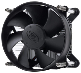 Кулер DeepCool CK-11508 DP-ICAS-CK11508 Intel LGA1200/1151/1150/1155, крепление на винтах, размер вентилятора: 92x92x25мм, гидродинамический подшипник, 2200 об/мин, 42.35CFM, 30.1dB A , TDP 65W, 95х95х69.5мм, 245г