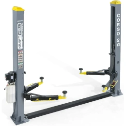 Подъемник с нижней синхронизацией, KraftWell KRW4DLM/220 г/п 4.0т., 220В, CORSO 2A/220