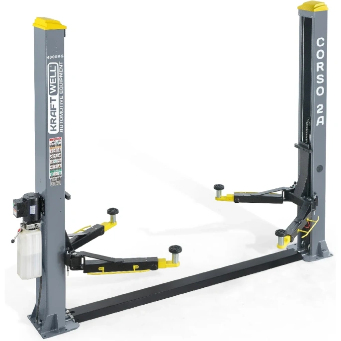 Подъемник с нижней синхронизацией, KraftWell KRW4DLM г/п 4.0т., 380 В, CORSO 2A