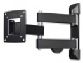 Кронштейн для телевизора HAMA H-118112, 10-26", настенный, поворот и наклон, черный [00118112]