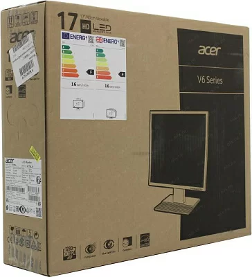17" ЖК монитор Acer UM.BV6EE.001 V176Lb Black(LCD 1280x1024 D-Sub)