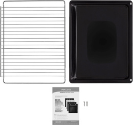 Духовой шкаф Электрический Krona Legende 60 IX нержавеющая сталь/черный