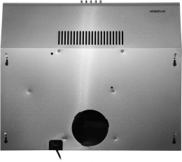 Вытяжка козырьковая Hyundai HFH 6130 IX нержавеющая сталь управление: кнопочное 1 мотор