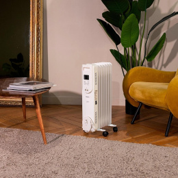 Радиатор масляный Timberk Home Intellect T-OR2009-F10E-WF 2000Вт белый