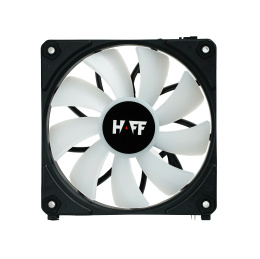 Вентилятор для корпуса HAFF UF120 PWM 120mm Black размер вентилятора: 120мм, ARGB, PWM