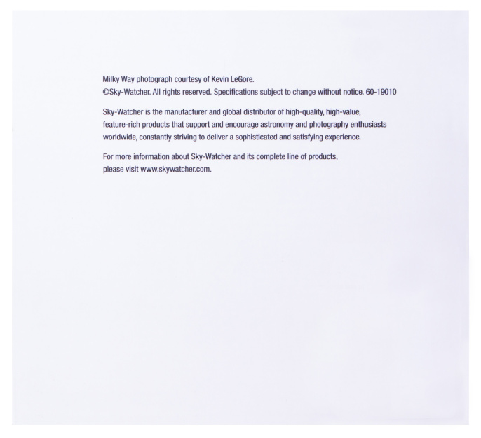 Монтировка Sky-Watcher Star Adventurer 2i с крепежной платформой и искателем полюса