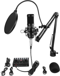 Микрофон Oklick SM-600G,  черный [1796784]