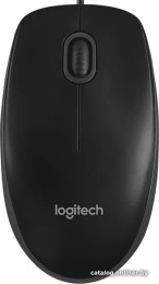 Мышь Logitech B100 черный оптическая 1000dpi USB 2but 910-003357