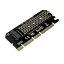 ORIENT C299E, Переходник PCI-E 16x- M.2 M-key NVMe SSD, тип 2230/2242/2260/2280 (30899)