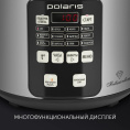 Мультиварка Polaris PMC 0593AD,  770Вт,   серебристый/черный